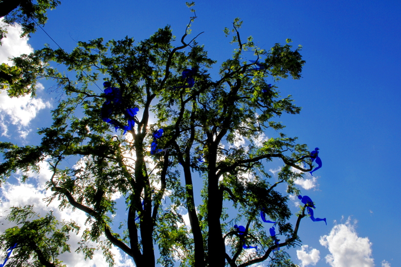 Skulpturen im Park im Rausch der Farben 11. Skulpturenpark 2008 der Stadt Mörfe