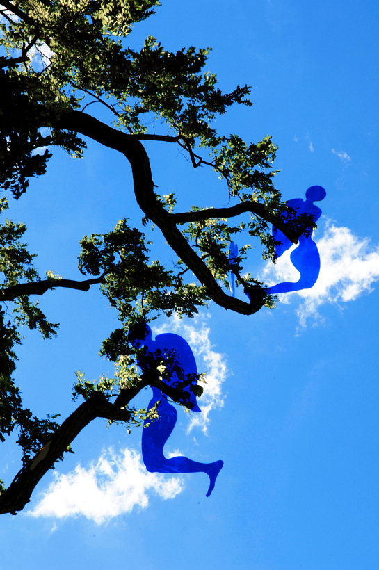 Skulpturen im Park im Rausch der Farben 11. Skulpturenpark 2008 der Stadt Mörfe