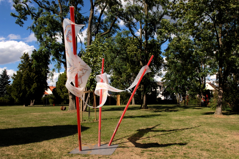 Skulpturen im Park im Rausch der Farben 11. Skulpturenpark 2008 der Stadt Mörfe