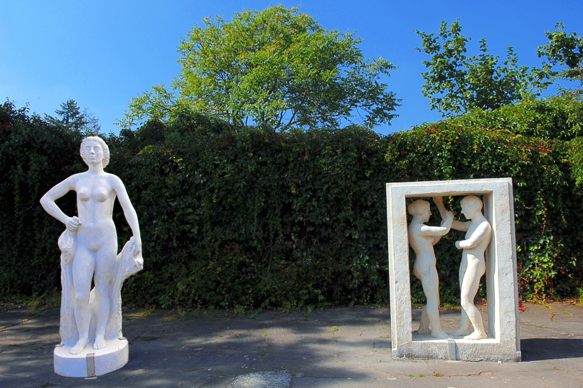 Skulpturen im Park im Rausch der Farben 11. Skulpturenpark 2008 der Stadt Mörfelden-Walldorf