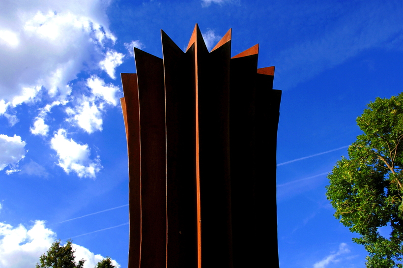 Skulpturen im Park im Rausch der Farben 11. Skulpturenpark 2008 der Stadt Mörfelden-Walldorf