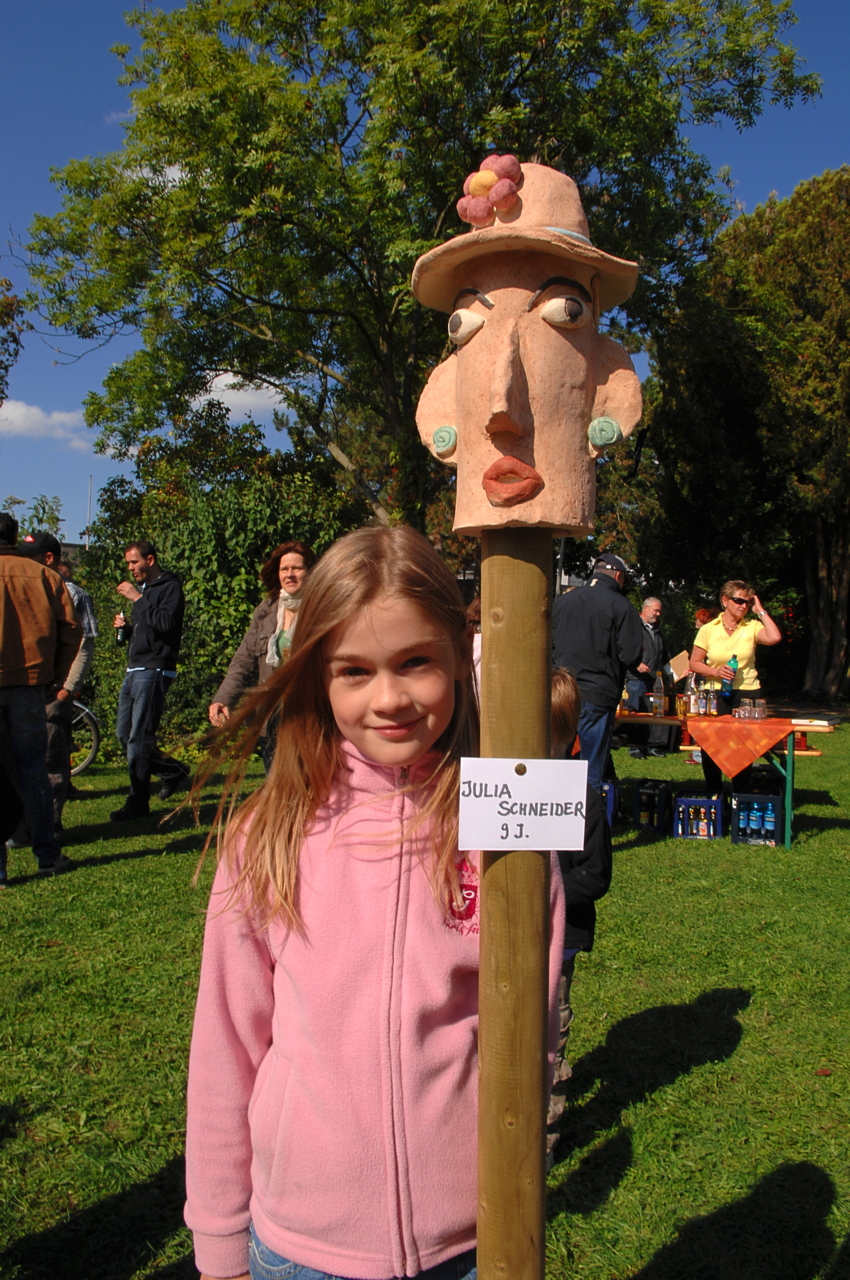 Skulpturen im Park im Rausch der Farben 11. Skulpturenpark 2008 der Stadt Mörfelden-Walldorf