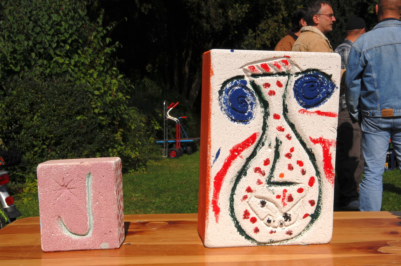 Skulpturen im Park im Rausch der Farben 11. Skulpturenpark 2008 der Stadt Mörfelden-Walldorf