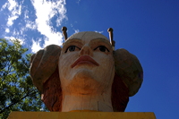 Skulpturen im Park im Rausch der Farben 11. Skulpturenpark 2008 der Stadt Mörfelden-Walldorf