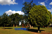 Skulpturen im Park im Rausch der Farben 11. Skulpturenpark 2008 der Stadt Mörfelden-Walldorf