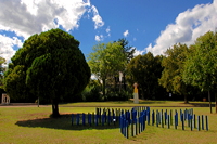 Skulpturen im Park im Rausch der Farben 11. Skulpturenpark 2008 der Stadt Mörfe