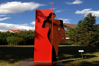 Skulpturen im Park im Rausch der Farben 11. Skulpturenpark 2008 der Stadt Mörfe