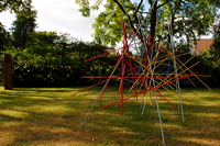 Skulpturen im Park im Rausch der Farben 11. Skulpturenpark 2008 der Stadt Mörfe