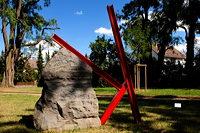 Skulpturen im Park im Rausch der Farben 11. Skulpturenpark 2008 der Stadt Mörfelden-Walldorf