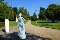 Skulpturen im Park im Rausch der Farben 11. Skulpturenpark 2008 der Stadt Mörfelden-Walldorf