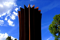 Skulpturen im Park im Rausch der Farben 11. Skulpturenpark 2008 der Stadt Mörfelden-Walldorf