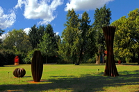 Skulpturen im Park im Rausch der Farben 11. Skulpturenpark 2008 der Stadt Mörfelden-Walldorf