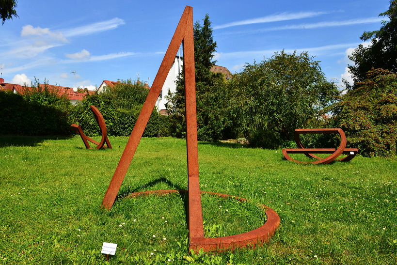 17. Skulpturenpark 2014, der Stadt Mörfelden-Walldorf - Kräftespiele