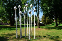 18. Skulpturenpark 2015, der Stadt Mörfelden-Walldorf - Figur und Umwelt