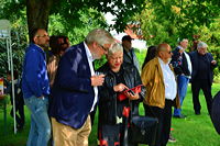 20. Skulpturenpark: Mörfelden-Walldorf mit Jules Andrieu, Lars Karl Becker, Merja Herzog-Hellsten, Isabell Hofmann, Peter Müller, Emilia Neumann, Marco Poblete Young, Felix Rombach, Waldemar Scheck, Lukas Sünder, vom 30. Juli bis 3. September 2017 im Bürgerpark Mörfelden