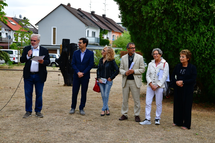 21. Skulpturenpark Mörfelden-Walldorf vom 29. Juli bis 2. September 2018 im Bürgerpark Mörfelden mit Manfred Emmenegger-Kanzler, Christiane Erdmann, Peter Helmstetter, Ernst Günter Herrmann, Paul Hirsch, Wulf Kirschner, Robert Kögel, Jaewon Park, Lothar Steckenreiter, Elizabeth Thallauer, Heide Weidele