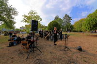 24. Skulpturenpark 2022 in 64546 Mörfelden-Walldorf Blumenstraße vom 17 Juli bis 11. September 2022 im Bürgerpark Mörfelden mit Arhun Aksakal - Winfried Becker - Christoph Jakob - Faxe M. Müller - Ghaku Okazaki - Anna Schimkat - Catharina Szonn - Martin Wenzel - Matthias Will