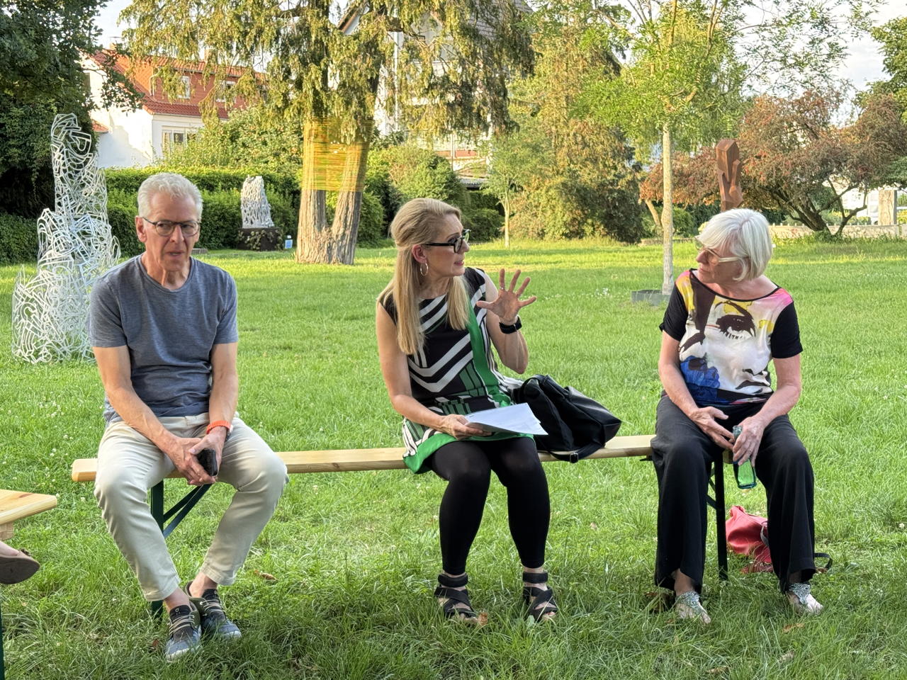 27.Skulpturenpark 2025 Vom 20. Juli bis 7. September 2025 im Bürgerpark Mörfelden in einem Open-Air-Ausstellungsraum mit Skulptur und Objektkunst.