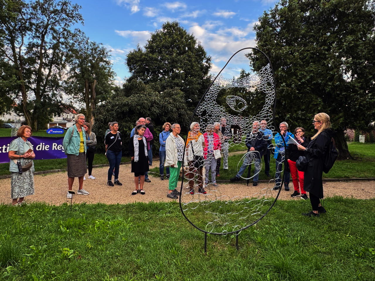 27.Skulpturenpark 2025 Vom 20. Juli bis 7. September 2025 im Bürgerpark Mörfelden in einem Open-Air-Ausstellungsraum mit Skulptur und Objektkunst.