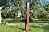 27.Skulpturenpark 2025 Vom 20. Juli bis 7. September 2025 im Bürgerpark Mörfelden in einem Open-Air-Ausstellungsraum mit Skulptur und Objektkunst
