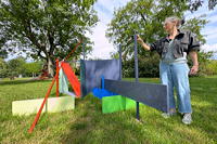 27.Skulpturenpark 2025 Vom 20. Juli bis 7. September 2025 im Bürgerpark Mörfelden in einem Open-Air-Ausstellungsraum mit Skulptur und Objektkunst
