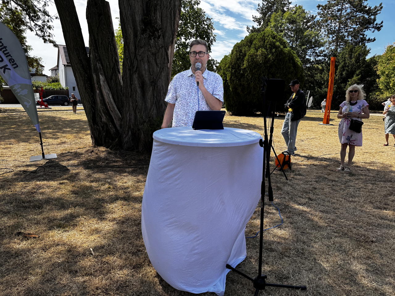 28.Skulpturenpark 2026 Vom 26 Juli bis 6. September 2026 im Bürgerpark Mörfelden in einem Open-Air-Ausstellungsraum mit Skulptur und Objektkunst.