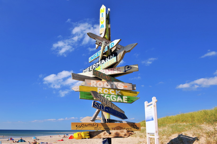 Sylt, Insel Sonne Sand und Strand im Norden von Deutschland