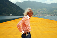 The Floating Piers, Lake Iseo Italiy, 2014 - 2016 Christo and Jeanne-Claude