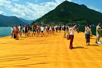 The Floating Piers, Lake Iseo Italiy, 2014 - 2016 Christo and Jeanne-Claude