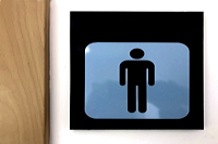 Toiletten WC Klo stilles Örtchen Klosett Lokus Abort, Latrine, Null-Nul Donnerbalken