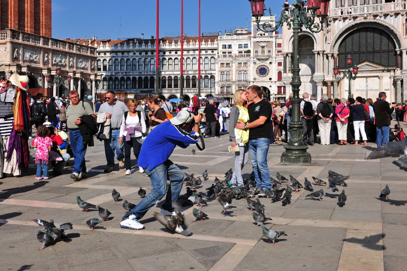 Venedig - Venezia - Venice - Piazza San Marco, Campanile, Ponte di Rialto, Dogenpalast, Pescheria, Rialto, Canal Grande, Basilica di San Marco, Murano, Venedig ist immer eine Reise wert.