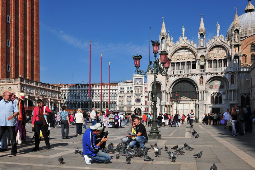 Venedig - Venezia - Venice - Piazza San Marco, Campanile, Ponte di Rialto, Dogenpalast, Pescheria, Rialto, Canal Grande, Basilica di San Marco, Murano, Venedig ist immer eine Reise wert.