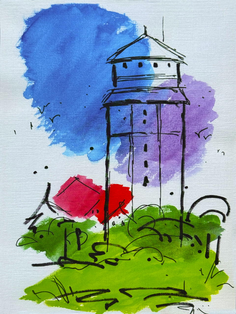 Wasserturm Mörfelden-Walldorf der Wasserturm ist das Wahrzeichen von Mörfelden an der Frankfurter Straße