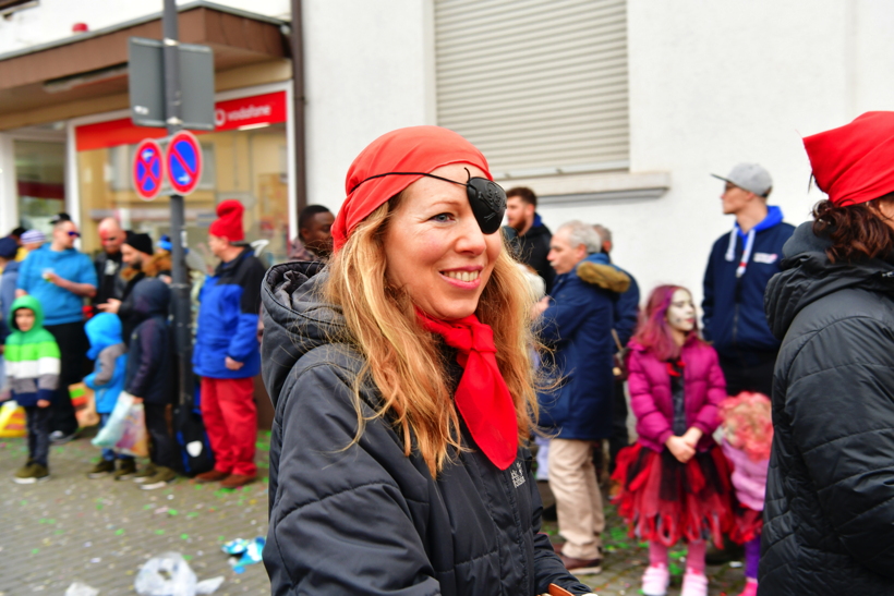 Alt-Weiberfastnacht Narrhalla Ritzamba Narrenschar Faschingsumzug in Merfelle  Mörfelden-Walldorf 2020