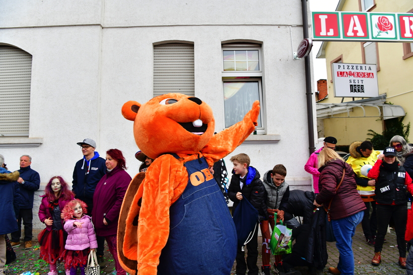 Alt-Weiberfastnacht Narrhalla Ritzamba Narrenschar Faschingsumzug in Merfelle  Mörfelden-Walldorf 2020