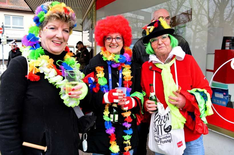 Alt-Weiberfastnacht Narrhalla Ritzamba Narrenschar Faschingsumzug in Merfelle  Mörfelden-Walldorf 2020