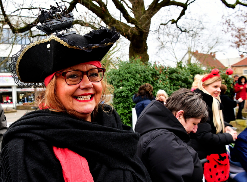 Alt-Weiberfastnacht Narrhalla Ritzamba Narrenschar Faschingsumzug in Merfelle Mörfelden-Walldorf 2020