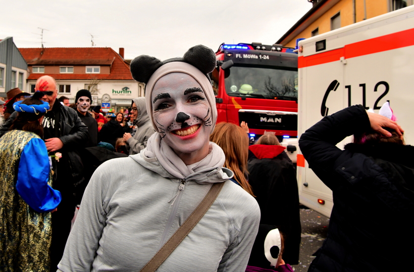 Alt-Weiberfastnacht Narrhalla Ritzamba Narrenschar Faschingsumzug in Merfelle Mörfelden-Walldorf 2020