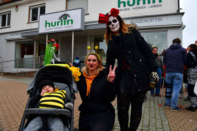 Alt-Weiberfastnacht Narrhalla Ritzamba Narrenschar Faschingsumzug in Merfelle Mörfelden-Walldorf 2020