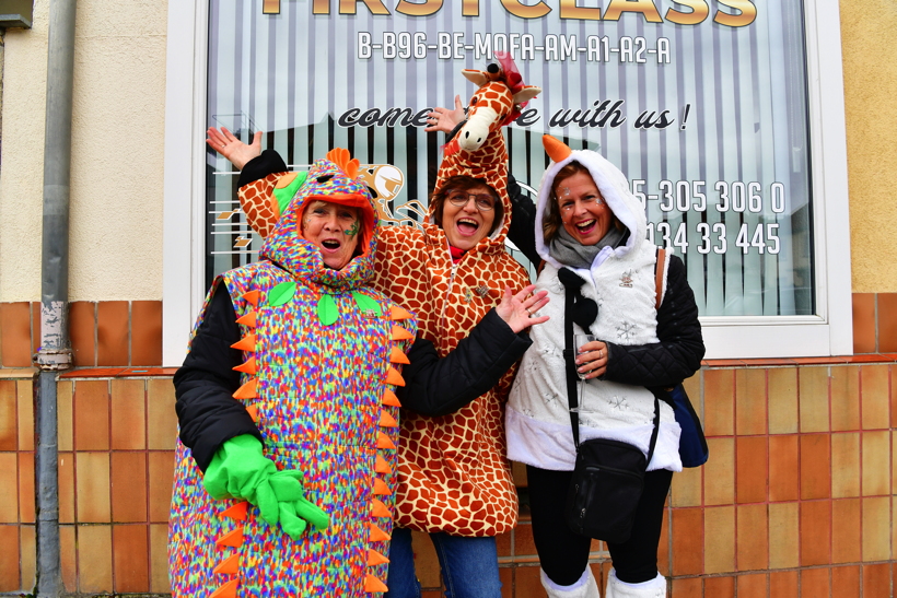 Alt-Weiberfastnacht Narrhalla Ritzamba Narrenschar Faschingsumzug in Merfelle Mörfelden-Walldorf 2020