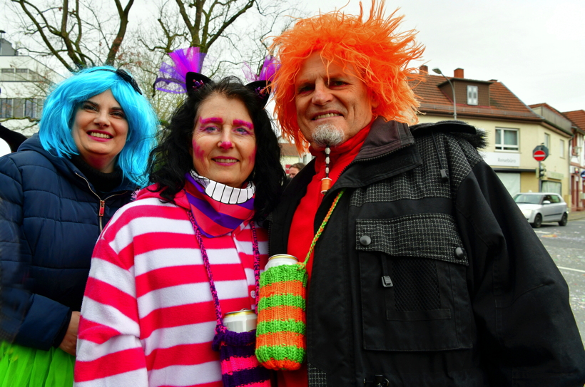 Alt-Weiberfastnacht Narrhalla Ritzamba Narrenschar Faschingsumzug in Merfelle Mörfelden-Walldorf 2020