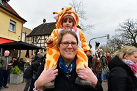 Alt-Weiberfastnacht Narrhalla Ritzamba Narrenschar Faschingsumzug in Merfelle  Mörfelden-Walldorf 2020