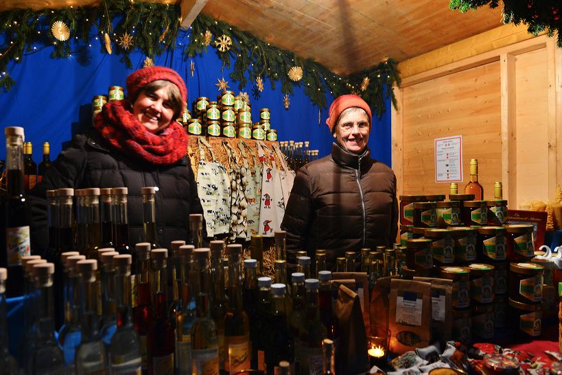 Weihnachtsmarkt 2015 in der Ravennaschlucht, einer der vermutlich schönsten Weihnachtsmärkte Deutschlands im Hochschwarzwald am Hofgut Sternen