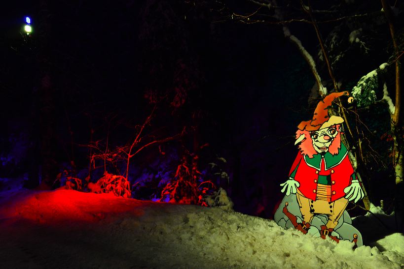 Weihnachtsmark 2015t in der Ravennaschlucht, einer der vermutlich schönsten Weihnachtsmärkte Deutschlands im Hochschwarzwald am Hofgut Sternen