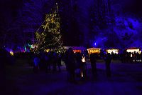 Weihnachtsmarkt 2015 in der Ravennaschlucht, einer der vermutlich schönsten Weihnachtsmärkte Deutschlands im Hochschwarzwald am Hofgut Sternen