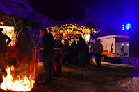 Weihnachtsmarkt 2015 in der Ravennaschlucht, einer der vermutlich schönsten Weihnachtsmärkte Deutschlands im Hochschwarzwald am Hofgut Sternen