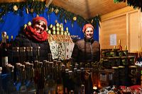 Weihnachtsmarkt 2015 in der Ravennaschlucht, einer der vermutlich schönsten Weihnachtsmärkte Deutschlands im Hochschwarzwald am Hofgut Sternen