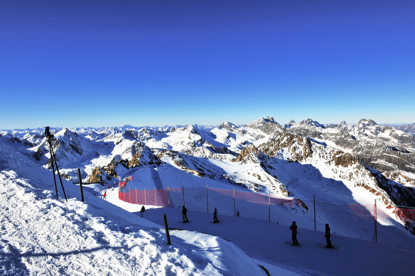 Wildspitzbahn mit Cafe 3.440 im Pitztal Tirol