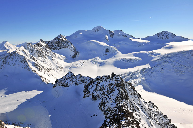 Wildspitzbahn mit Cafe 3.440 im Pitztal Tirol