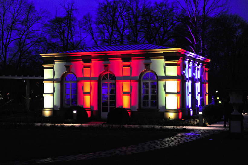 Winterlicht im Palmengarten Frankfurt Dezember 2012